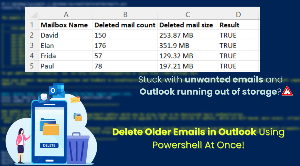 How to Delete Older Emails in Outlook Using PowerShell