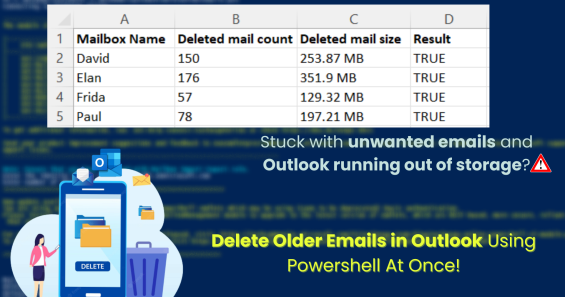 How to Delete Older Emails in Outlook Using PowerShell
