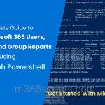 Get All Office 365 Email Address and Alias Using PowerShell