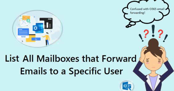 List All Office 365 Mailboxes that Forward Emails to a Specific User