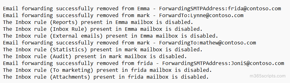Log File for Verification