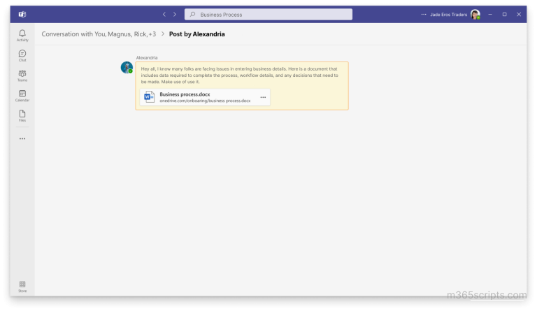 Turn on This Setting to View Full Chat Thread via Teams Search