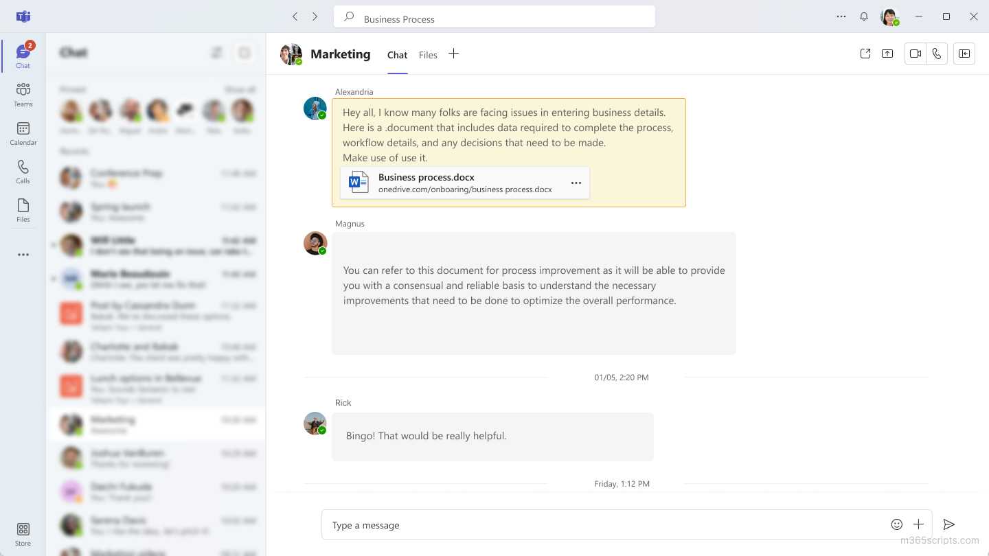 Turn on This Setting to View Full Chat Thread via Teams Search