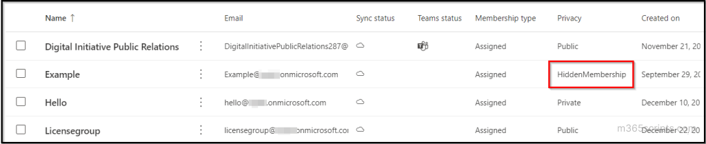Hide Office 365 Group Members And Groups From GAL To Protect Sensitive Data 