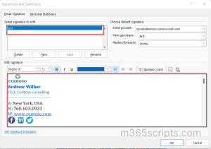 Synchronize Outlook Email Signatures in Microsoft 365
