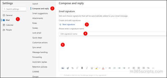 Synchronize Outlook Email Signatures in Microsoft 365