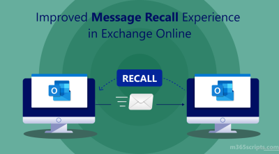 All New Experience to Recall Messages in Exchange Online
