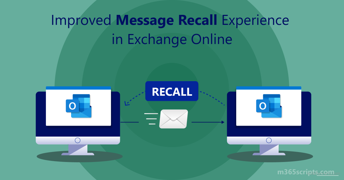 All New Experience to Recall Messages in Exchange Online