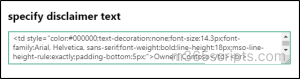 Disclaimer Code Configure Org-wide Email Signatures using Disclaimers in Microsoft 365