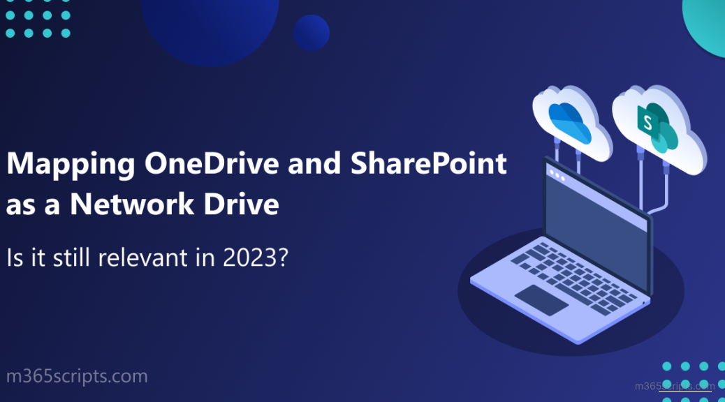 Mapping Onedrive And Sharepoint As A Network Drive 1038x576 
