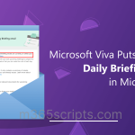 Microsoft Viva Puts Pause on Daily Briefing Emails in Microsoft 365 Pause on Daily Briefing Emails in Microsoft 365