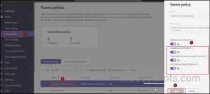 Teams shared channels permissions