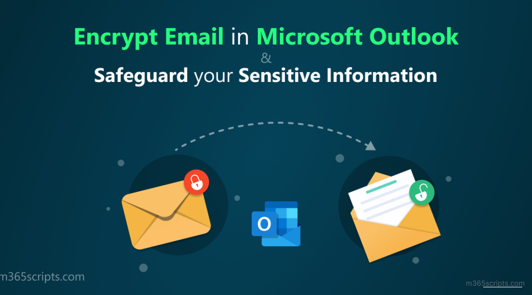 Encrypt emails in Outlook