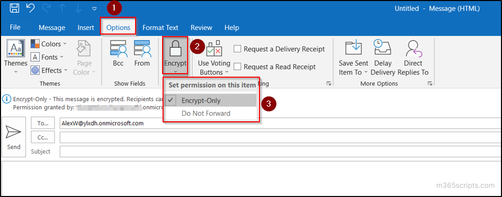 Encrypt Email in Microsoft Outlook to Safeguard your Sensitive Information