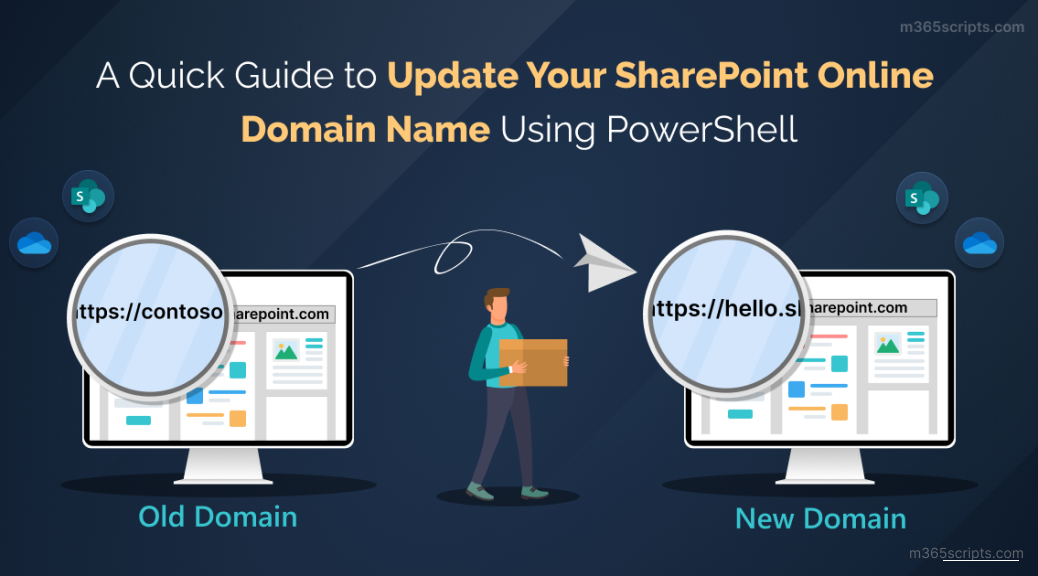 change-sharepoint-domain-name-using-powershell