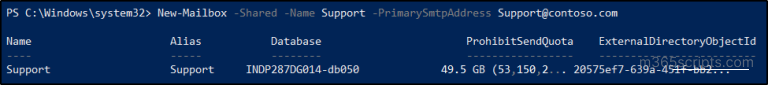 Manage Shared Mailboxes Using PowerShell in Microsoft 365