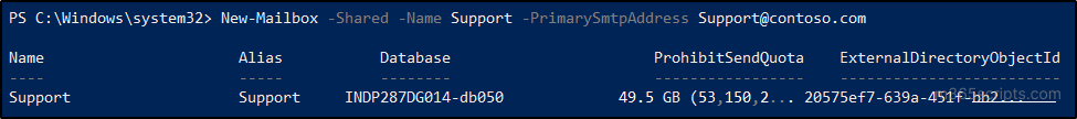 Manage Shared Mailboxes Using PowerShell in Microsoft 365