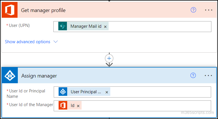 Assigned Manager Message Automate Microsoft 365 User Onboarding Using Power Automate