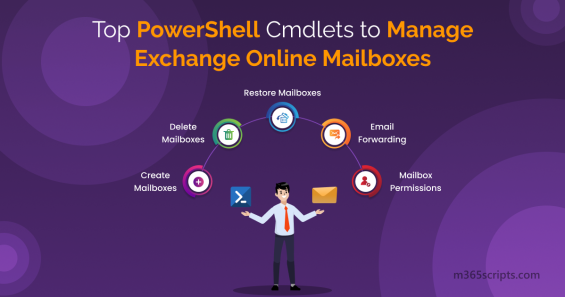 Top PowerShell Cmdlets to Manage Exchange Online Mailboxes