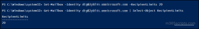 PowerShell Cmdlets to Manage Exchange Online Mailboxes
