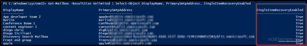 PowerShell Cmdlets to Manage Exchange Online Mailboxes