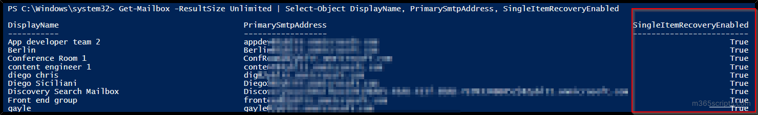 PowerShell Cmdlets to Manage Exchange Online Mailboxes