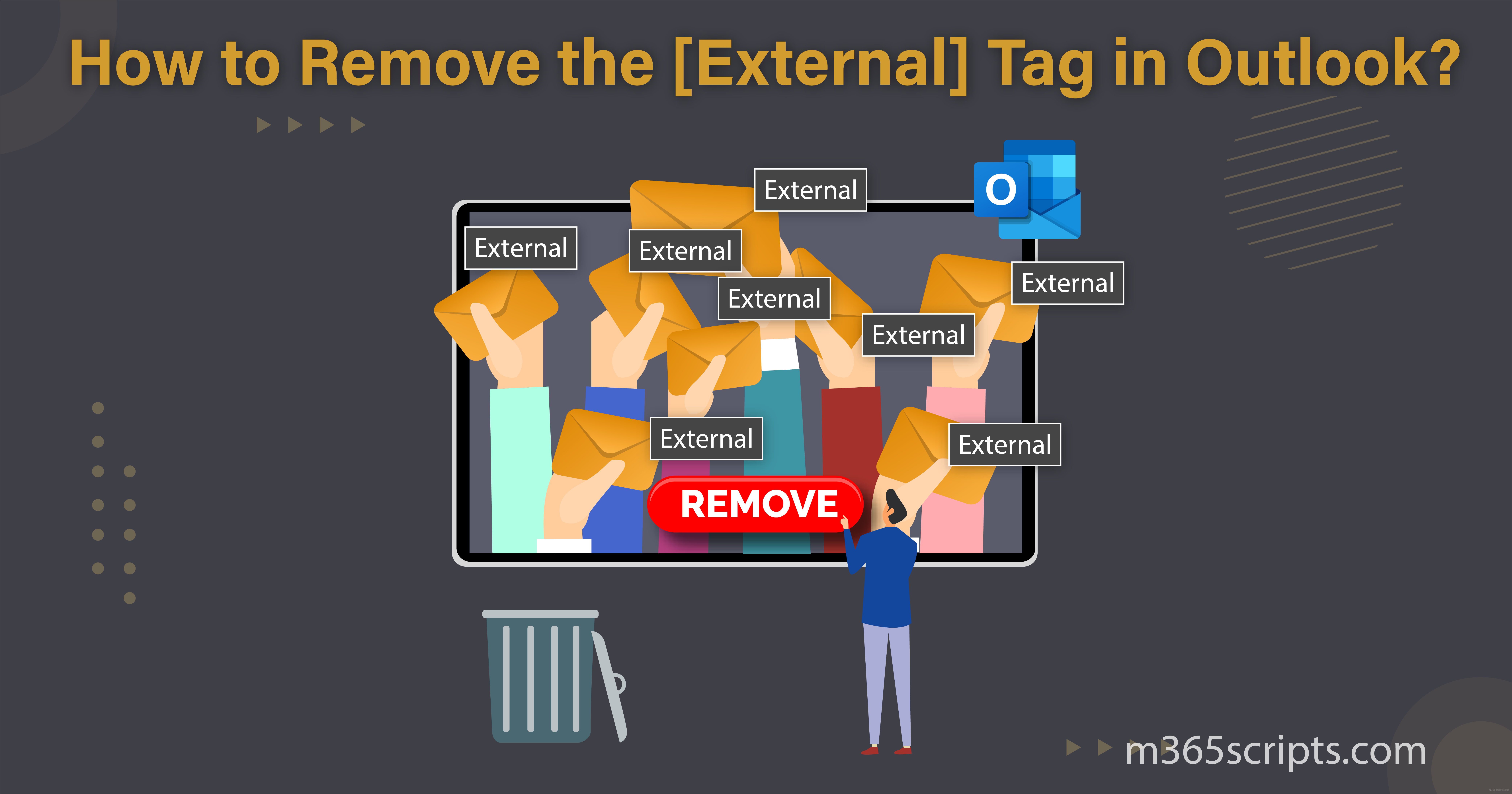 How To Remove The External Tag In Outlook 