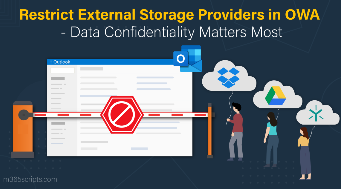 Restrict External Storage Providers in OWA – Data Confidentiality Matters Most