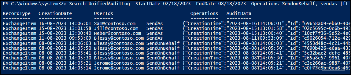 Find Who Sent Email from Delegated Mailbox Using PowerShell