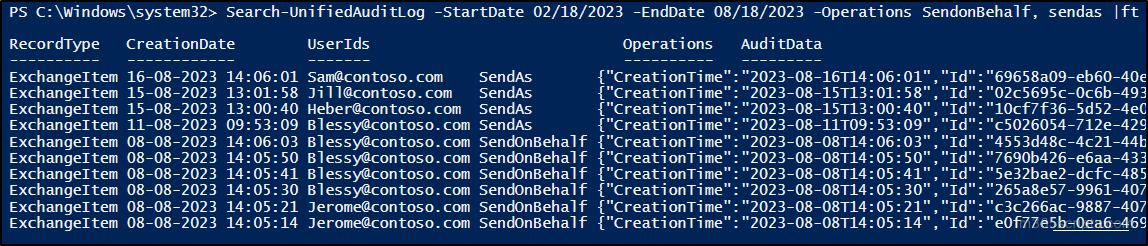 powershell send email via exchange