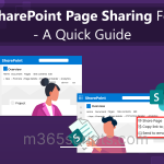 New SharePoint Page Sharing Feature - A Quick Guide