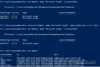 [Solved] Microsoft Graph: One or more errors occurred