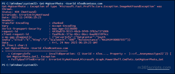 Manage Microsoft 365 User Photos using MS Graph PowerShell