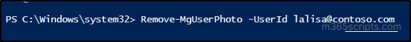 remove user photo and manage user photos using MS Graph PowerShell