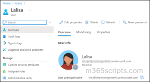 user profile photo managed using MS Graph PowerShell