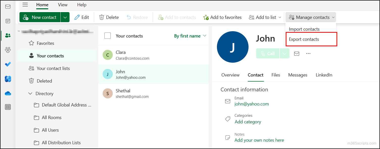 How To Export Microsoft Outlook Contacts To CSV How To Export Microsoft Outlook Contacts To Csv