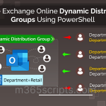 Manage Microsoft Dynamic Distribution Groups Using PowerShell Manage Microsoft Dynamic Distribution Groups Using PowerShell