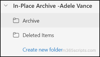 Online Archive Mailbox