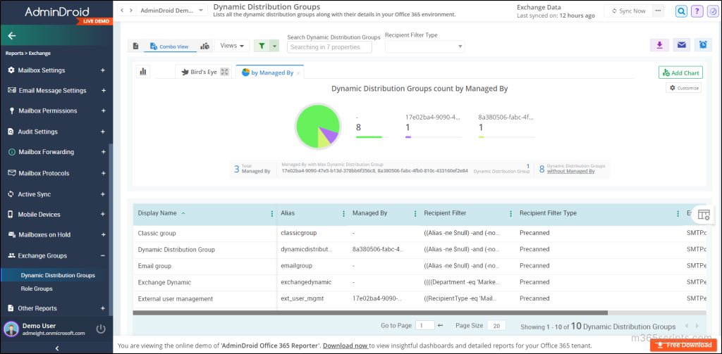 Manage Microsoft Dynamic Distribution Groups Using PowerShell