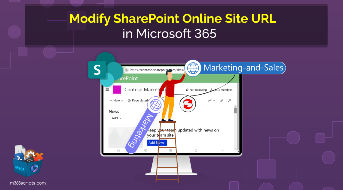 Change SharePoint Site URL in Microsoft 365 – A Quick Guide