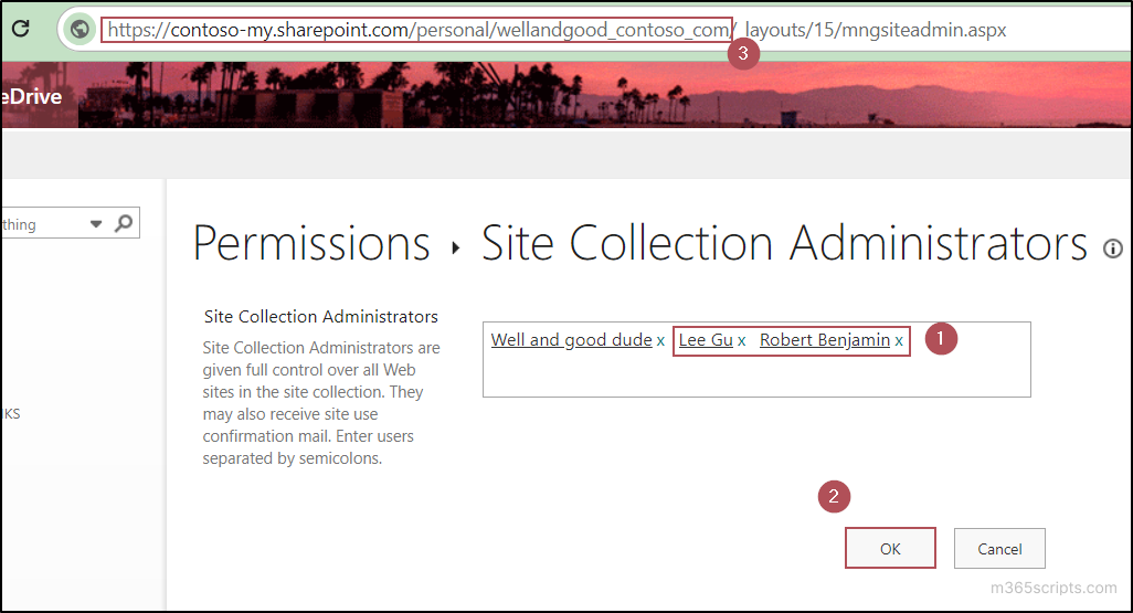 Site Collection Administrators