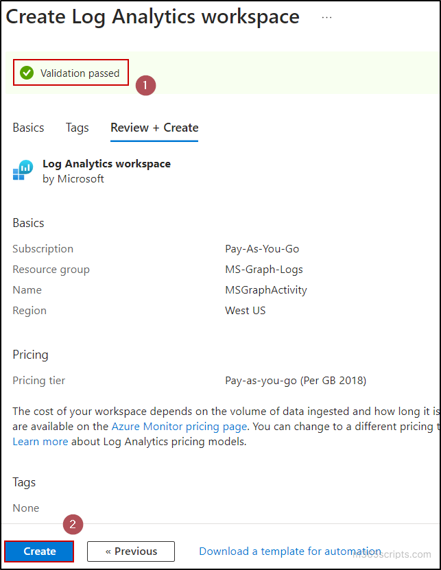Microsoft Log Example Get Microsoft Graph Activity Logs Using Azure Portal