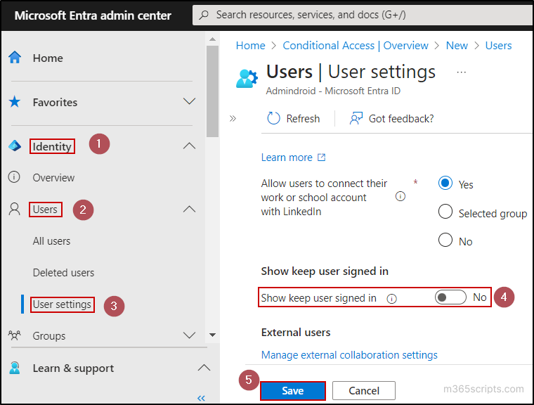 Stay Sign In A Guide to Disable 'Stay Signed In' Prompt in Microsoft 365