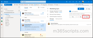 Follow a Meeting in New Outlook and Teams