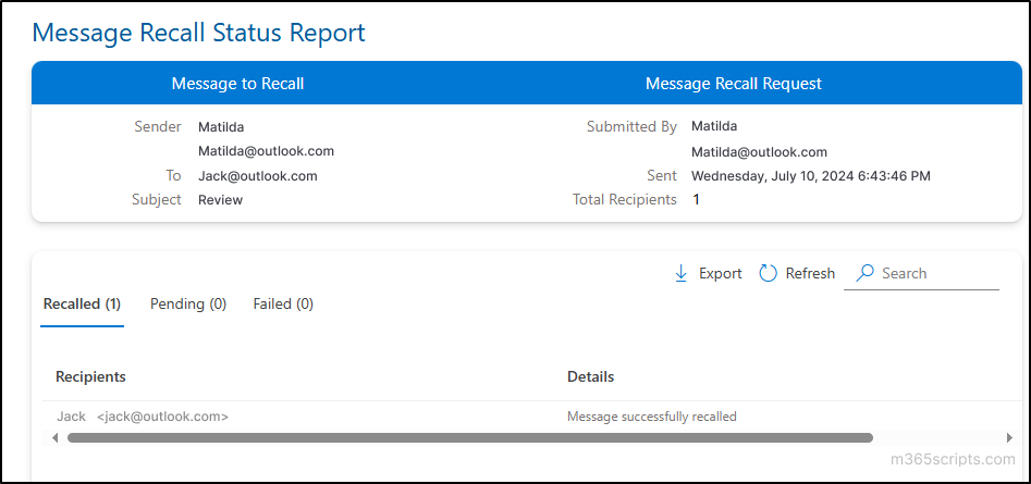 How to Recall Emails in Microsoft Outlook