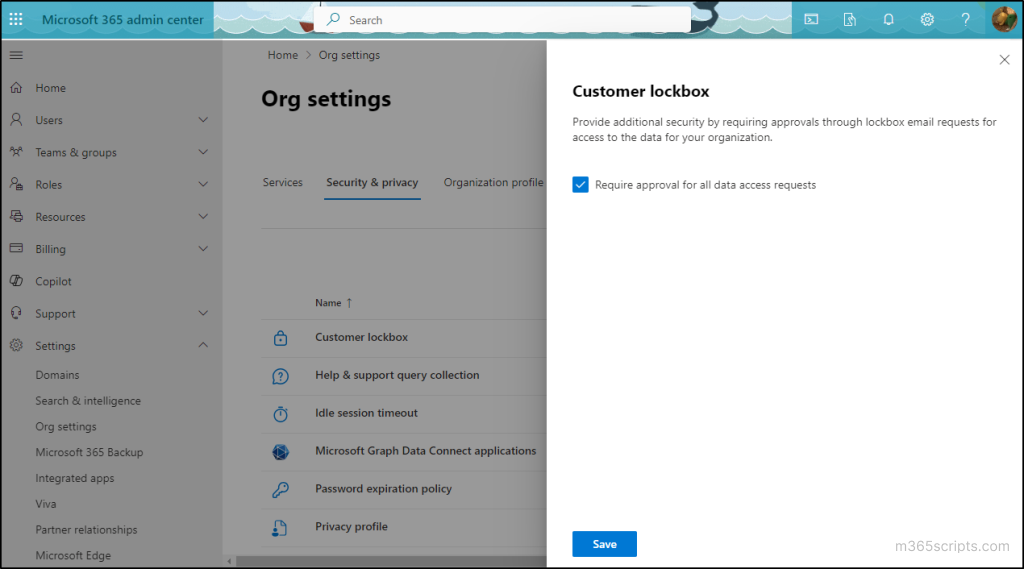 What is Customer Lockbox in Microsoft 365?