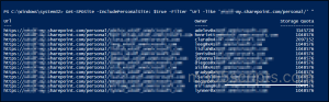 Check the OneDrive storage update using PowerShell powershell