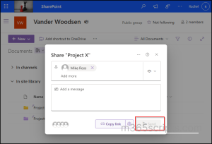 Block resharing at tenant level in Microsoft 365 