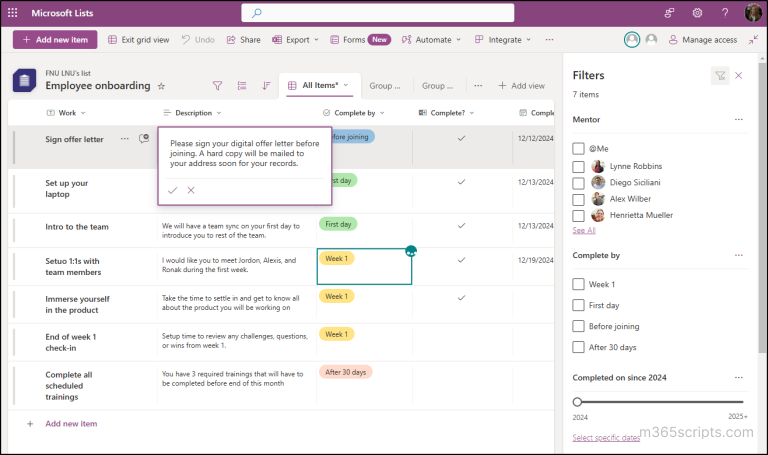 How to Enable Quick Edit in SharePoint Lists and Libraries? - Microsoft ...