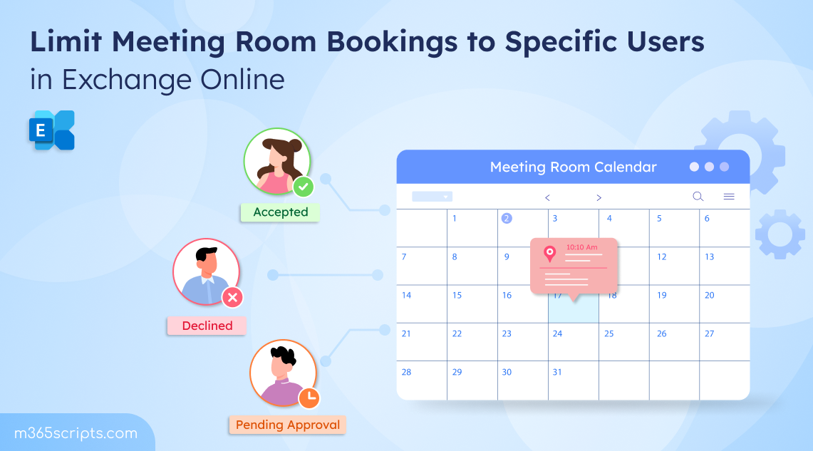 How to Allow Only Specific Users to Book Meeting Rooms in Microsoft 365